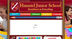 Desktop Screenshot of hamsteljuniors.co.uk